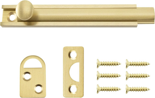 Inch brushed gold solid - 4,