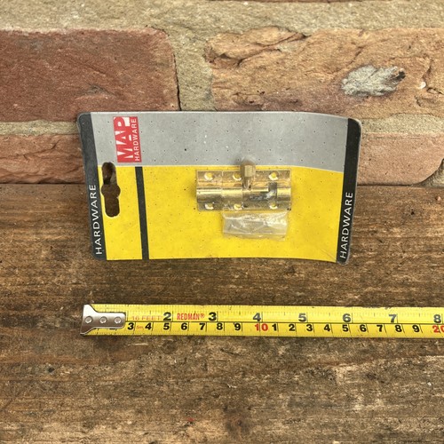 Brass 38mm surface slide - 38mm,