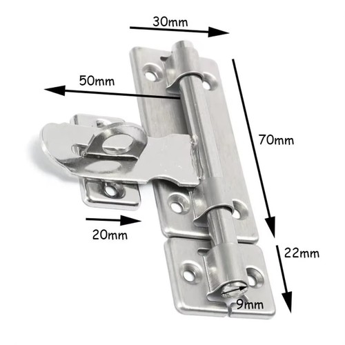 Heavy duty chrome door - heavy, bolt