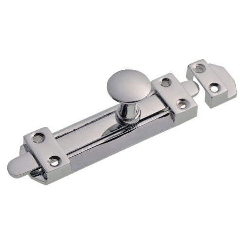 Heavy duty door bolt - bolt, polished