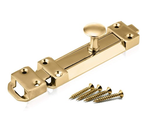 Heavy duty brass - door, bolt
