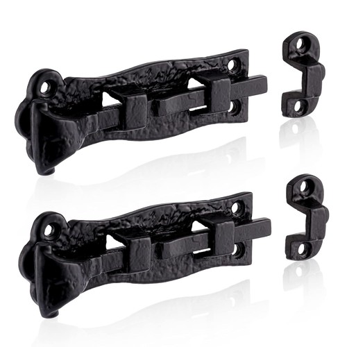 125mm door bolt - 2x,