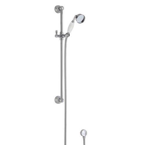 Traditional slide rail shower - traditional,