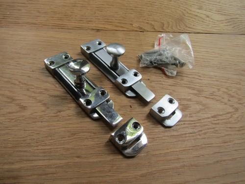 Surface door bolt - surface, tower