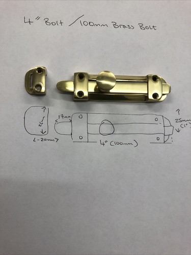 Brass bolt surface - bolt,