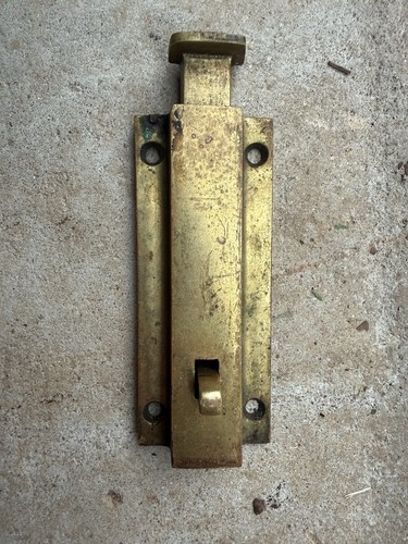 Vintage solid brass heavy - brass, heavy-duty